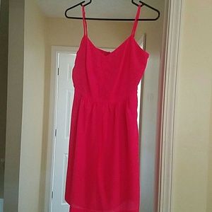 J. Crew pink sundress with pockets -like new